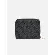 Guess peňaženka Laurel 4G Logo mini sivá Guess peňaženka Laurel 4G Logo mini sivá