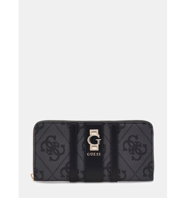 Guess Erenia 4G logo dámska peňaženka antracitová Guess Erenia 4G logo dámska peňaženka antracitová