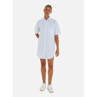 Prúžkované košeľové šaty Tommy Hilfiger