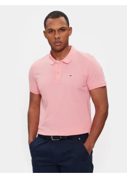 Pánska ružová polokošeľa Tommy Hilfiger