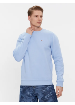 Tommy Hilfiger pánska mikina v bledo modrej farbe
