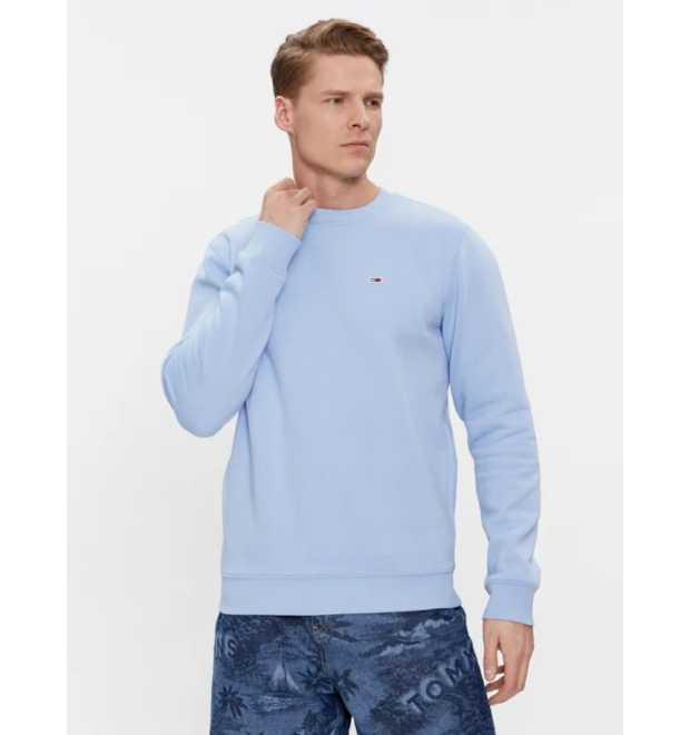 Tommy Hilfiger pánska mikina v bledo modrej farbe Tommy Hilfiger pánska mikina v bledo modrej farbe