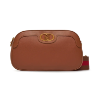 Hnedá crossbody kabelka Liu Jo so zlatými detailmi Hnedá crossbody kabelka Liu Jo so zlatými detailmi