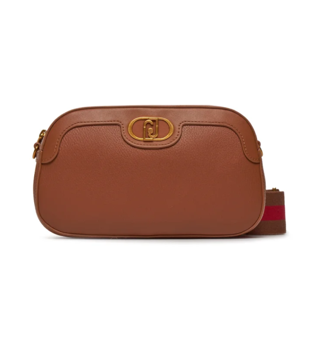 Hnedá crossbody kabelka Liu Jo so zlatými detailmi Hnedá crossbody kabelka Liu Jo so zlatými detailmi