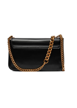 Malá luxusná čierna kabelka Liu Jo 