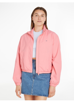 Dámska ružová prechodná bunda Tommy Hilfiger