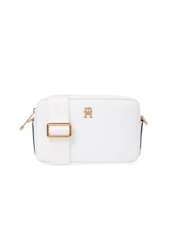 Biela crossbody kabelka Tommy Hilfiger