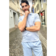Pánska elegantná polokošeľa Calvin Klein modrá Pánska elegantná polokošeľa Calvin Klein modrá