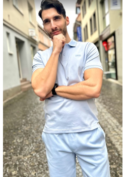 Pánska elegantná polokošeľa Calvin Klein modrá