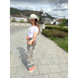 Farebné vzorované nohavice LIU-JO Farebné vzorované nohavice LIU-JO