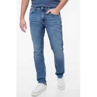 Pánske rifle Calvin Klein v modrej farbe Pánske rifle Calvin Klein v modrej farbe