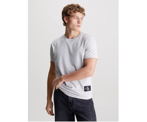 Svetlo sivé pánske tričko Calvin Klein Jeans