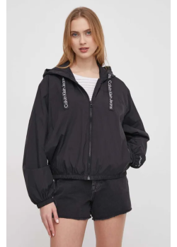 Dámska čierna prechodná bunda Calvin Klein