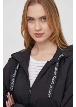 Dámska čierna prechodná bunda Calvin Klein