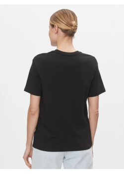 Dámske čierne tričko Tommy Jeans bavlnené