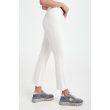 Dámske biele športovo elegantné nohavice LIU-JO Dámske biele športovo elegantné nohavice LIU-JO