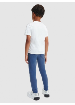 Chlapčenské tričko Calvin Klein v bielej farbe