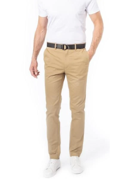 Pánske pieskové elegantné nohavice Calvin Klein
