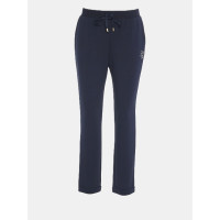 Liu Jo Scuba Nohavice Slim Fit modré Liu Jo Scuba Nohavice Slim Fit modré