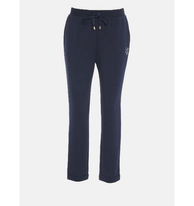 Liu Jo Scuba Nohavice Slim Fit modré Liu Jo Scuba Nohavice Slim Fit modré