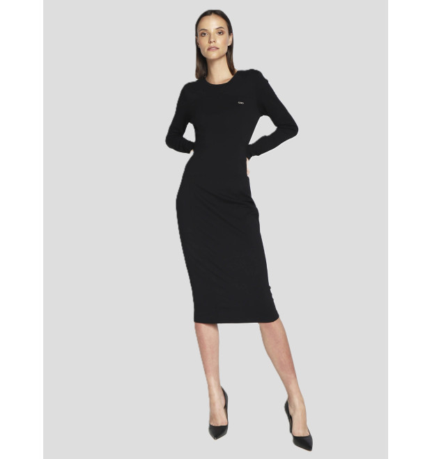 Dlhé elegantné šaty LIU-JO s dlhým rukávom Dlhé elegantné šaty LIU-JO s dlhým rukávom