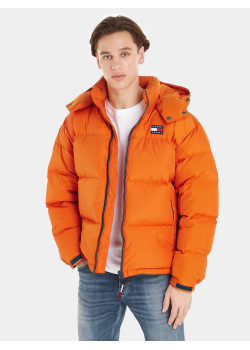 Tommy Hilfiger pánska zimná bunda oranžová