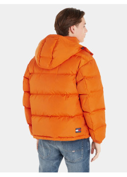Tommy Hilfiger pánska zimná bunda oranžová
