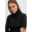 Dámske šaty Calvin Klein Jeans v čiernej farbe Dámske šaty Calvin Klein Jeans v čiernej farbe