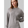 Dámske hrubé sivé šaty Calvin Klein Jeans Dámske hrubé sivé šaty Calvin Klein Jeans