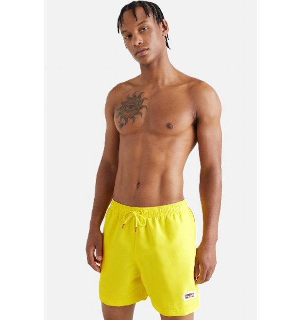 Krátke žlté šortky Tommy HIlfiger Krátke žlté šortky Tommy HIlfiger