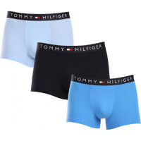 Tommy Hilfiger pánske boxerky Trunk 3Pack modré Tommy Hilfiger pánske boxerky Trunk 3Pack modré