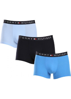 Tommy Hilfiger pánske boxerky Trunk 3Pack modré