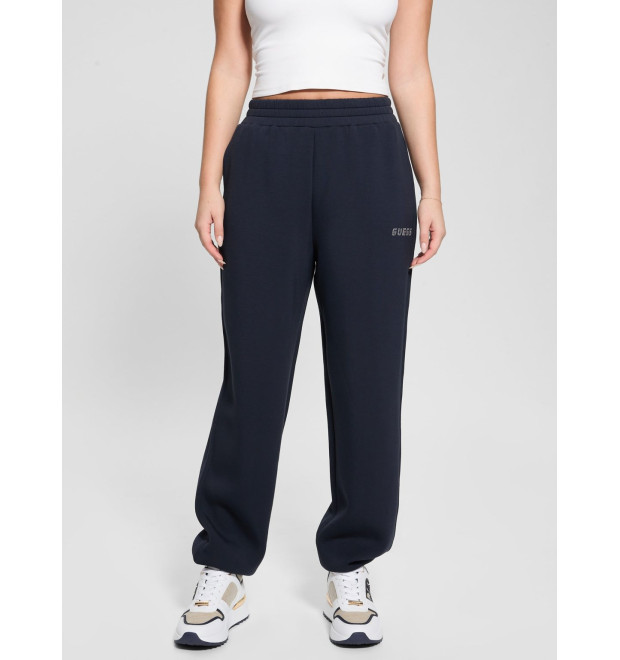 GUESS dámske tepláky ECO Cecilia Scuba Joggers modré GUESS dámske tepláky ECO Cecilia Scuba Joggers modré