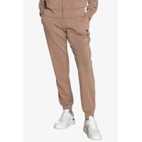 Guess Olympe Long dámske jogger tepláky hnedé Guess Olympe Long dámske jogger tepláky hnedé