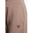 Guess Olympe Long dámske jogger tepláky hnedé Guess Olympe Long dámske jogger tepláky hnedé