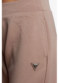 Guess Olympe Long dámske jogger tepláky hnedé
