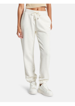 Guess dámske joggers all-over logo biele