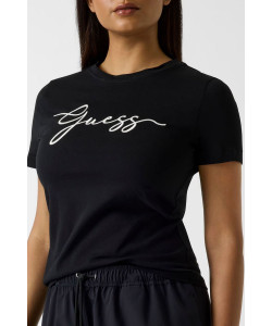 Guess Circe tričko s logom čierne