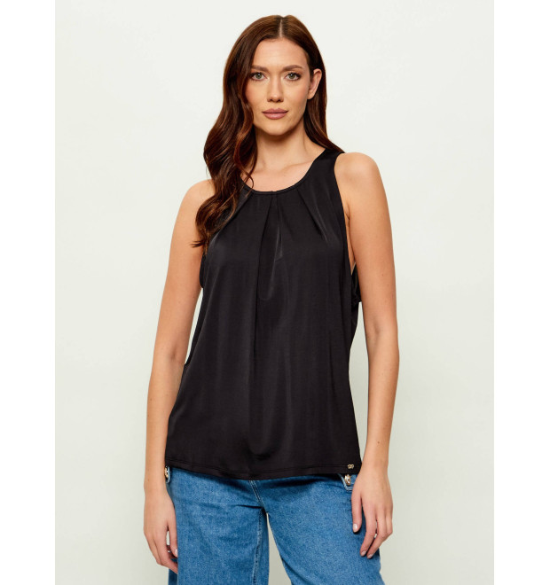 Liu Jo Beachwear letný top čierny Liu Jo Beachwear letný top čierny
