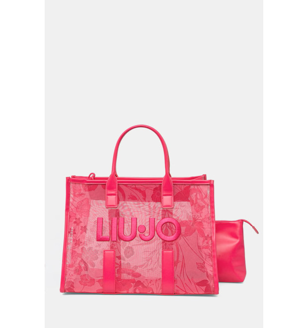 Liu Jo Borsa transparentná taška ružová Liu Jo Borsa transparentná taška ružová