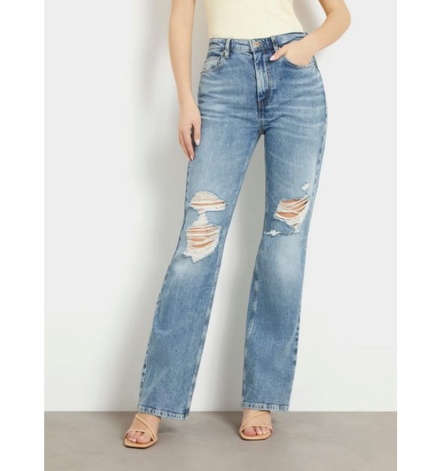 Guess jeans 80s dámske rifle svetlomodré Guess jeans 80s dámske rifle svetlomodré