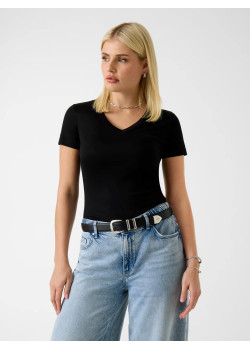Dámske tričko Guess s krátkym rukávom čierne