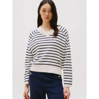 Tommy Hilfiger dámsky námornícky sveter biely Tommy Hilfiger dámsky námornícky sveter biely