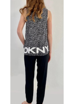 DKNY dámsky set/súprava čiernobiela