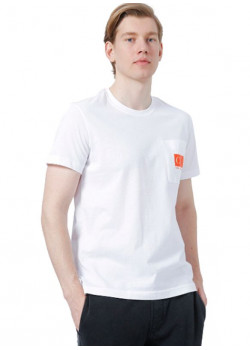 Pánske biele tričko Calvin Klein 