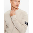 Béžové pánske tričko Calvin Klein s dlhým rukávom Béžové pánske tričko Calvin Klein s dlhým rukávom