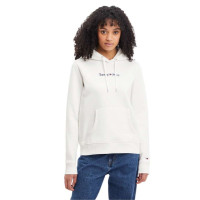 Mikina s kapucňou Tommy Hilfiger v bielej farbe Mikina s kapucňou Tommy Hilfiger v bielej farbe