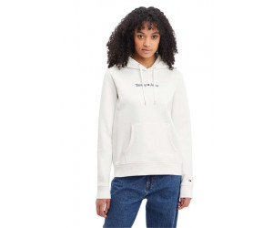 Mikina s kapucňou Tommy Hilfiger v bielej farbe