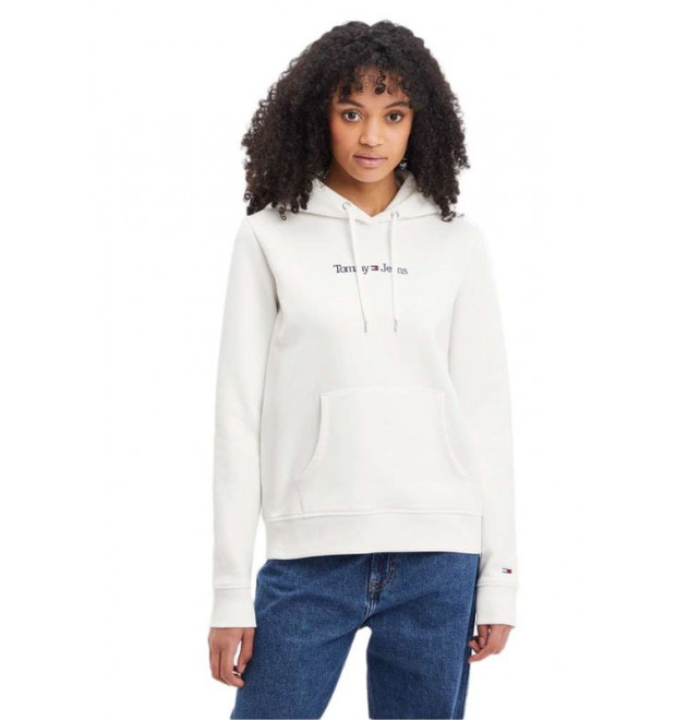 Mikina s kapucňou Tommy Hilfiger v bielej farbe Mikina s kapucňou Tommy Hilfiger v bielej farbe