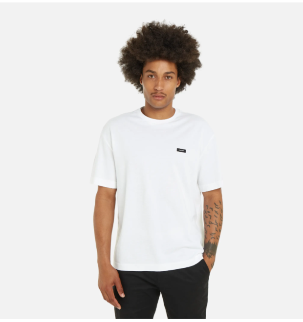 Pánske biele slim tričko Calvin Klein Pánske biele slim tričko Calvin Klein